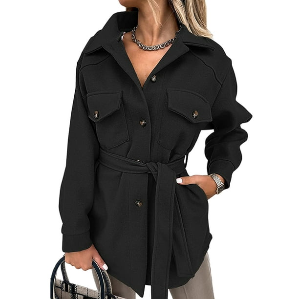 Generic Womens Long Length Single Breasted Faux-Leather PU Mid Long Jackets 1 L Generic Womens Long Length Single Breasted Faux-Leather PU Mid Long Jackets 1 L
